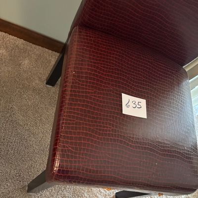 faux-leather Dining Chair