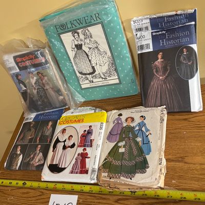 Vintage Costume Pattern Lot