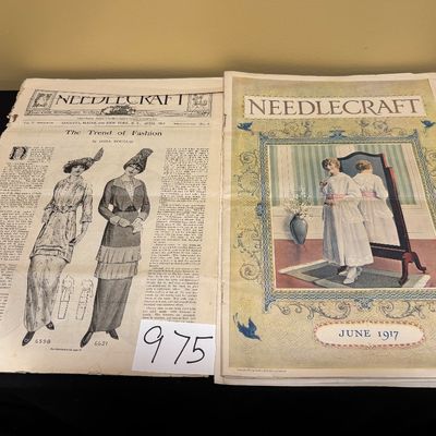 Needlecraft Magazine June 1917 Cream of Wheat ad by Edward V. Brewer And More
