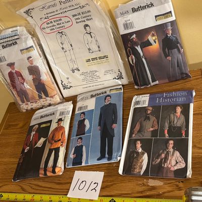 Vintage Costume Pattern Lot