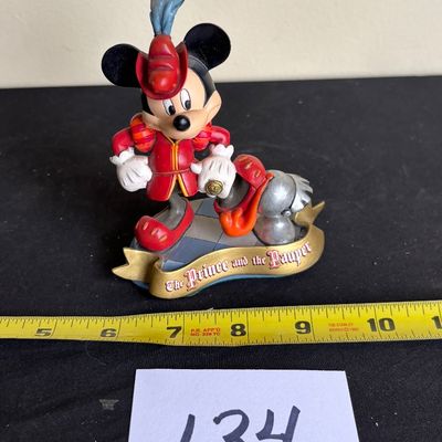 Danbury Mint Mickey Mouse The Prince and The Pauper 75th Anniversary Disney