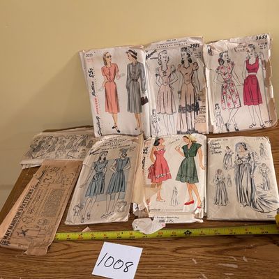Vintage Pattern Lot