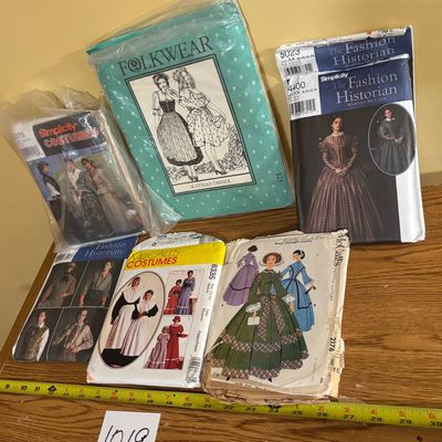 Vintage Costume Pattern Lot