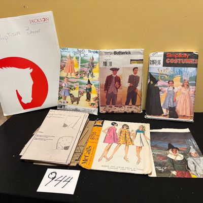 Vintage Costume Pattern Lot