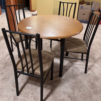 Table and 4 Chairs