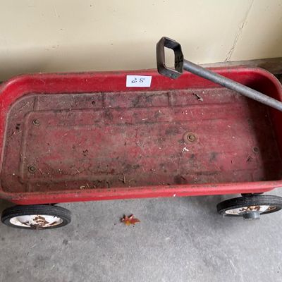 Vintage Red Wagon