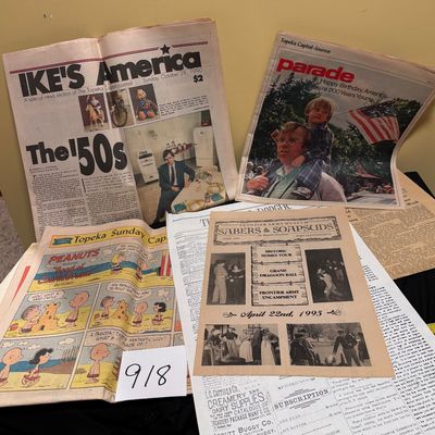 Vintage News Paper Lot