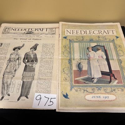 Needlecraft Magazine June 1917 Cream of Wheat ad by Edward V. Brewer And More