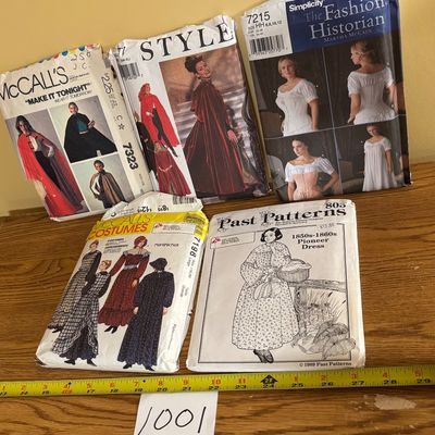 Vintage Costume Pattern Lot