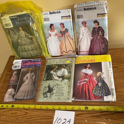 Vintage Costume Pattern Lot