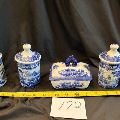 Spode Blue Room Collection Spice Jars and More