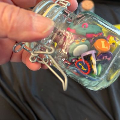 Small Glass Storage Glass Lot