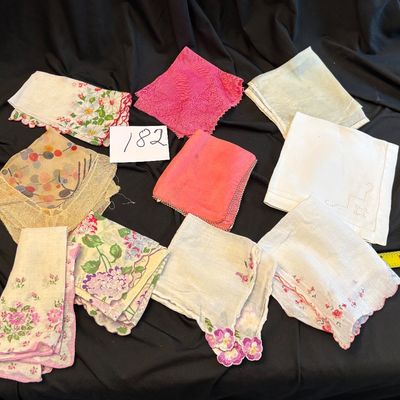 Vintage Hankie Lot