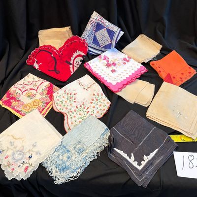 Vintage Handkerchief Lot