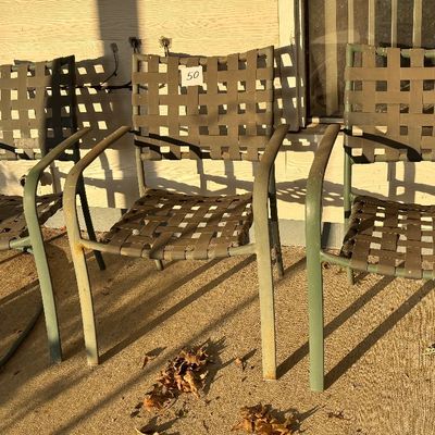 3 Patio Chairs