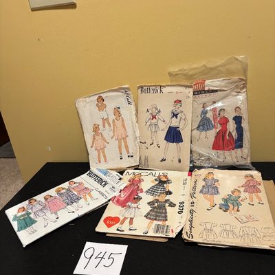 Vintage Kids Pattern Lot