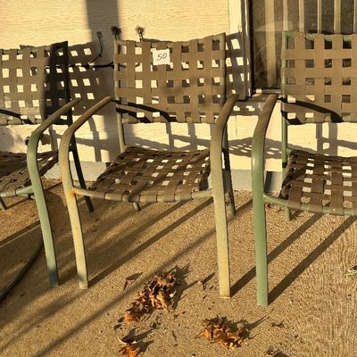 3 Patio Chairs