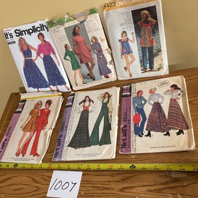 Vintage Pattern Lot
