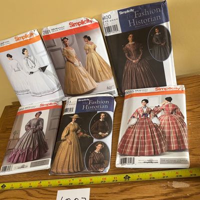 Vintage Costume Pattern Lot