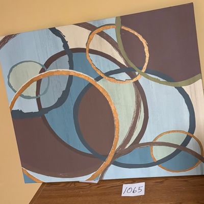 abstract canvas wall art