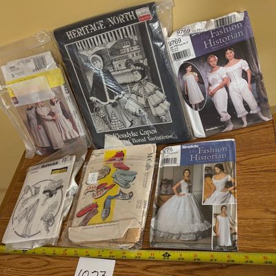 Vintage Costume Pattern Lot