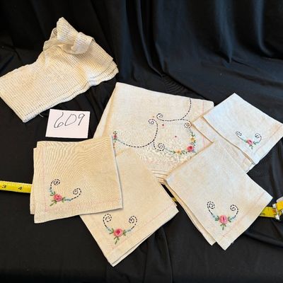 Small Tablecloth and Napkins