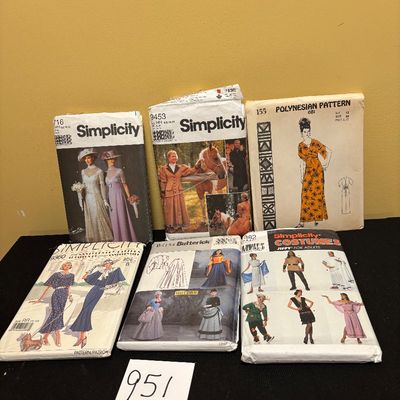 Costume Pattern Lot
