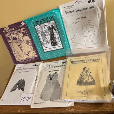 Vintage Costume Pattern Lot