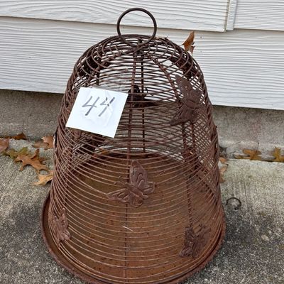 Bee Garden Cloche with Base