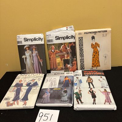 Costume Pattern Lot