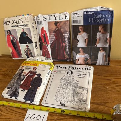 Vintage Costume Pattern Lot