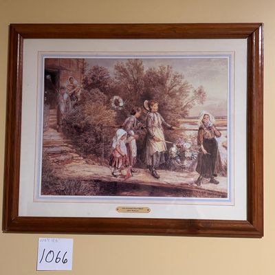 The Wedding Procession - Arthur A Kaplan Co Lithograph