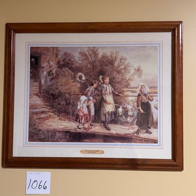 The Wedding Procession - Arthur A Kaplan Co Lithograph