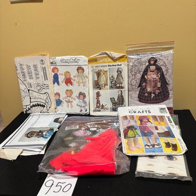 Doll Pattern Lot