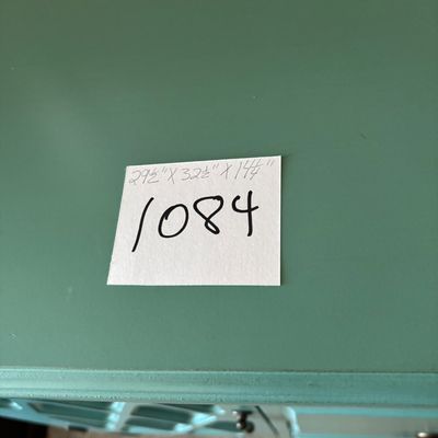 Vintage Teal Cabinet