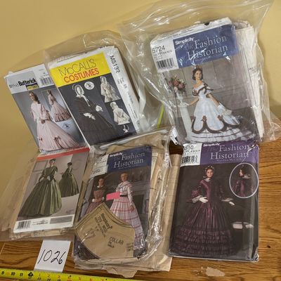 Vintage Costume Pattern Lot