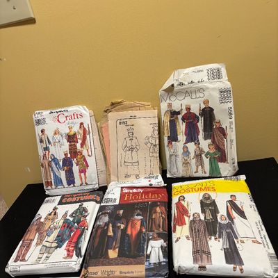 Vintage Costume Pattern Lot
