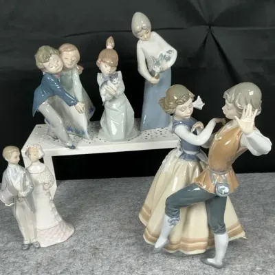 Lladró Porcelain Figurine Collection – Couples, Wedding & Animal Figures