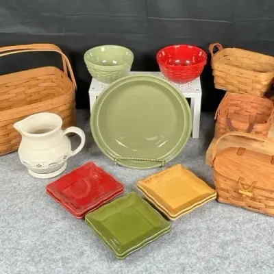 Longaberger Handmade Basket & Pottery Collection