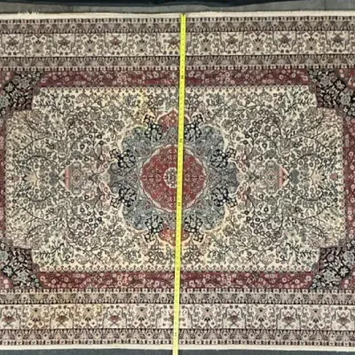 Home Dynamix Tabriz 100% Wool Area Rug – 5'4" x 7'8" – Made in Bulgaria