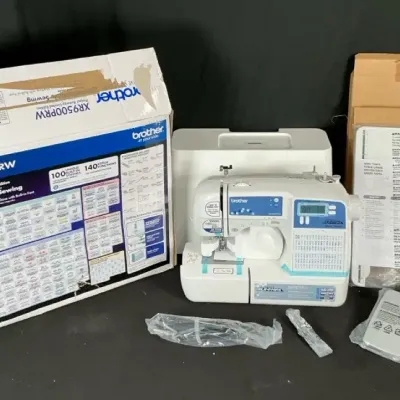 Brother XR9500PRW Project Runway Limited Edition Computerized Sewing Machine with Accessories