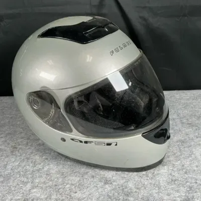 Fulmer AF-S7 Full Face Motorcycle Helmet – Silver