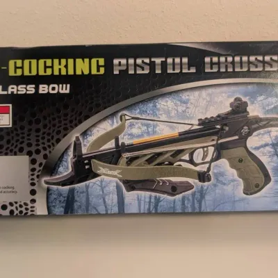 Man Kung MK-TCS1 "Alligator" 80 lb Self-Cocking Pistol Crossbow (New in Box)