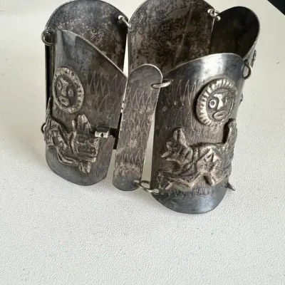 Peruvian Sterling Silver Bracelet