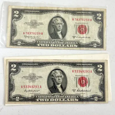 1953 $2 Bills