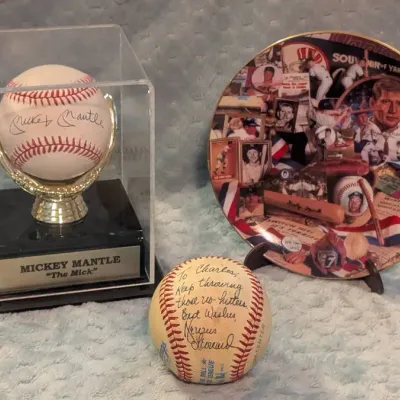 New York Yankees Memorabilia Centering Heavily Around Legendary Hall of Famer Mickey Mantle