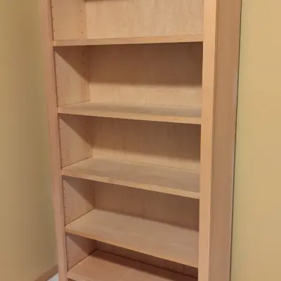 Sale Photo Thumbnail #12: Bookshelf - Light Maple Adjustable Bookcase