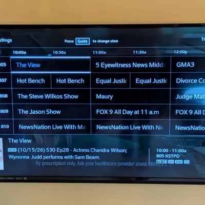 Sale Photo Thumbnail #19: 50-Inch Flat-Screen TV - Vizio HDTV With Remote