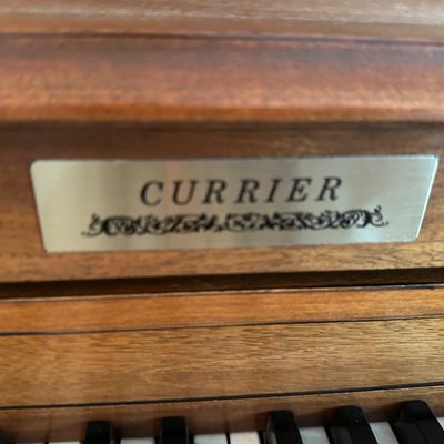 Sale Photo Thumbnail #65:  vintage wooden upright piano.