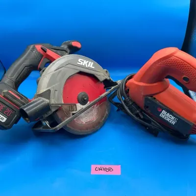 CN188 SKIL Cordless Circular Saw & Black&Decker Ordered Jigsaw